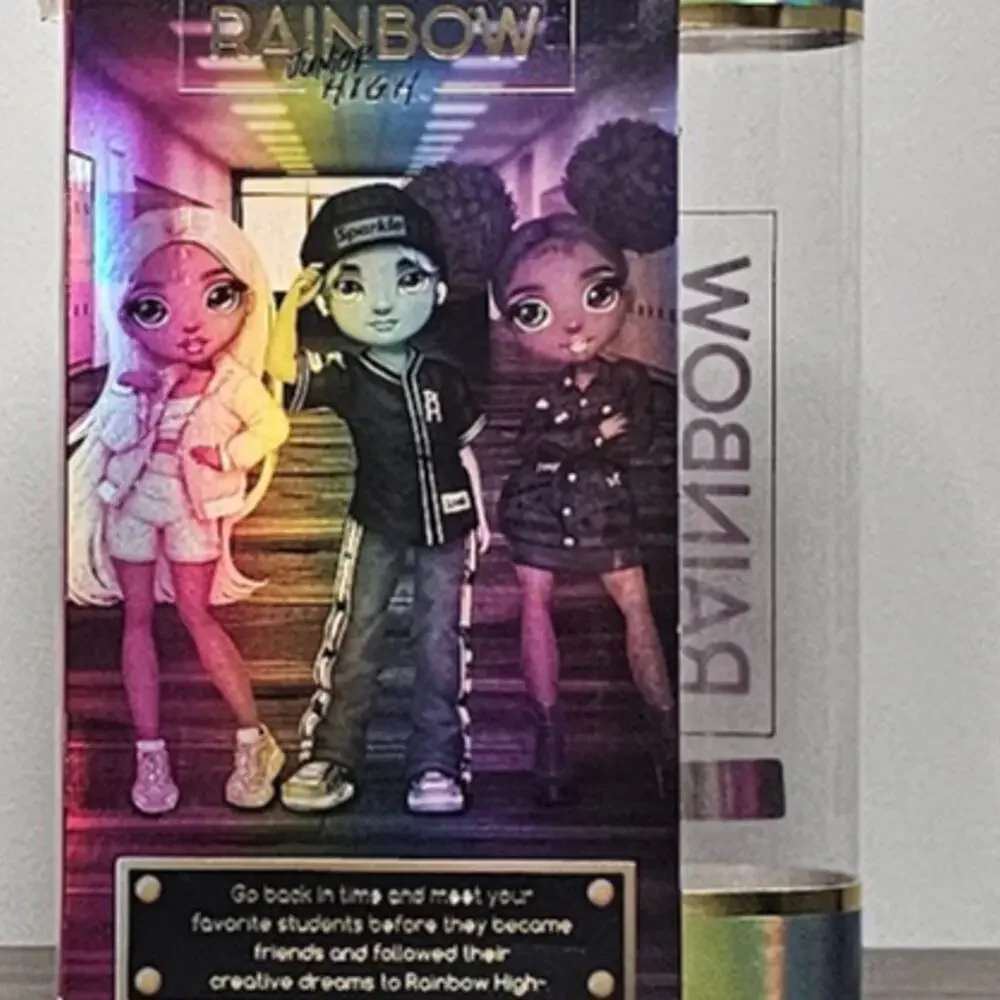 MGA Rainbow Junior High Krystal Bailey Purple Fashion Doll 9